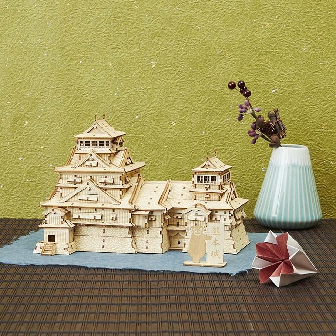 NN-Japanese Castle 3D wooden puzzle