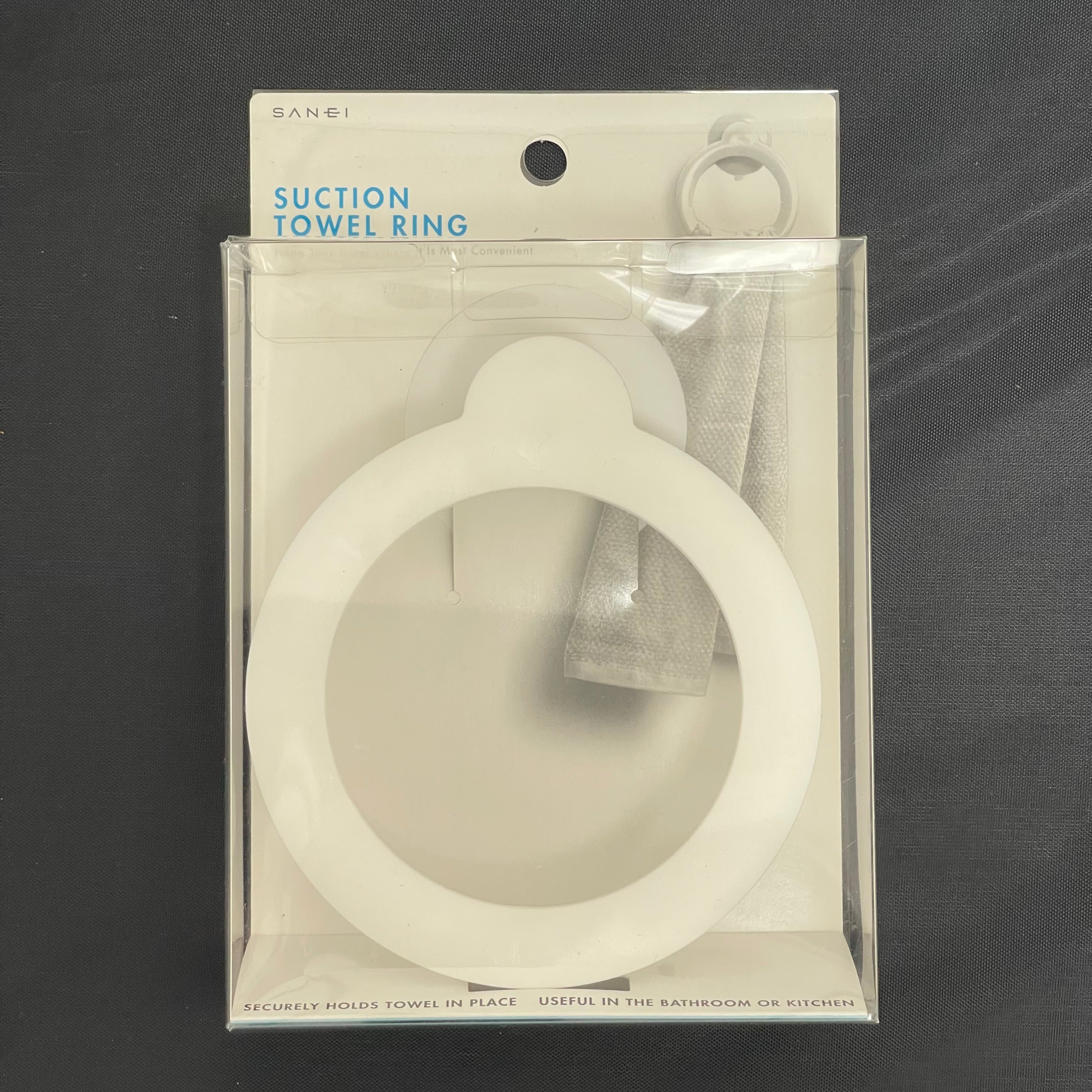 NN-Suction Towel Ring SANEI